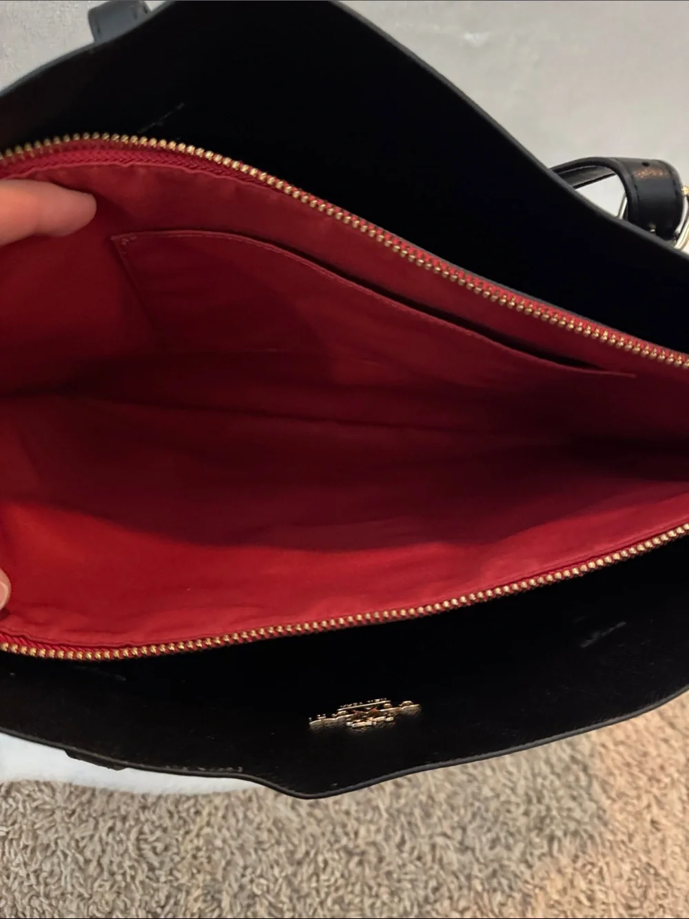 Coach Mollie Tote 25 in Signature Canvas Tote